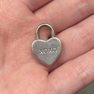 Tiffany & Co. Heart Locket XOXO Charm (For Charm Bracelet)